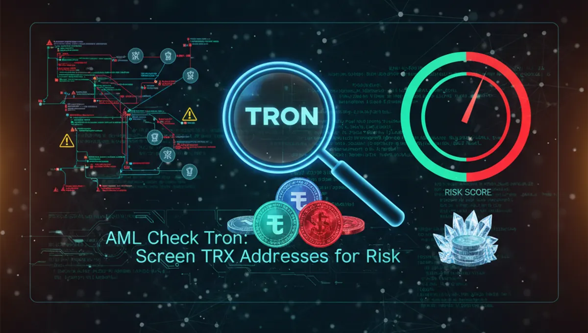AML Check Tron: Screen TRX Addresses for Risk