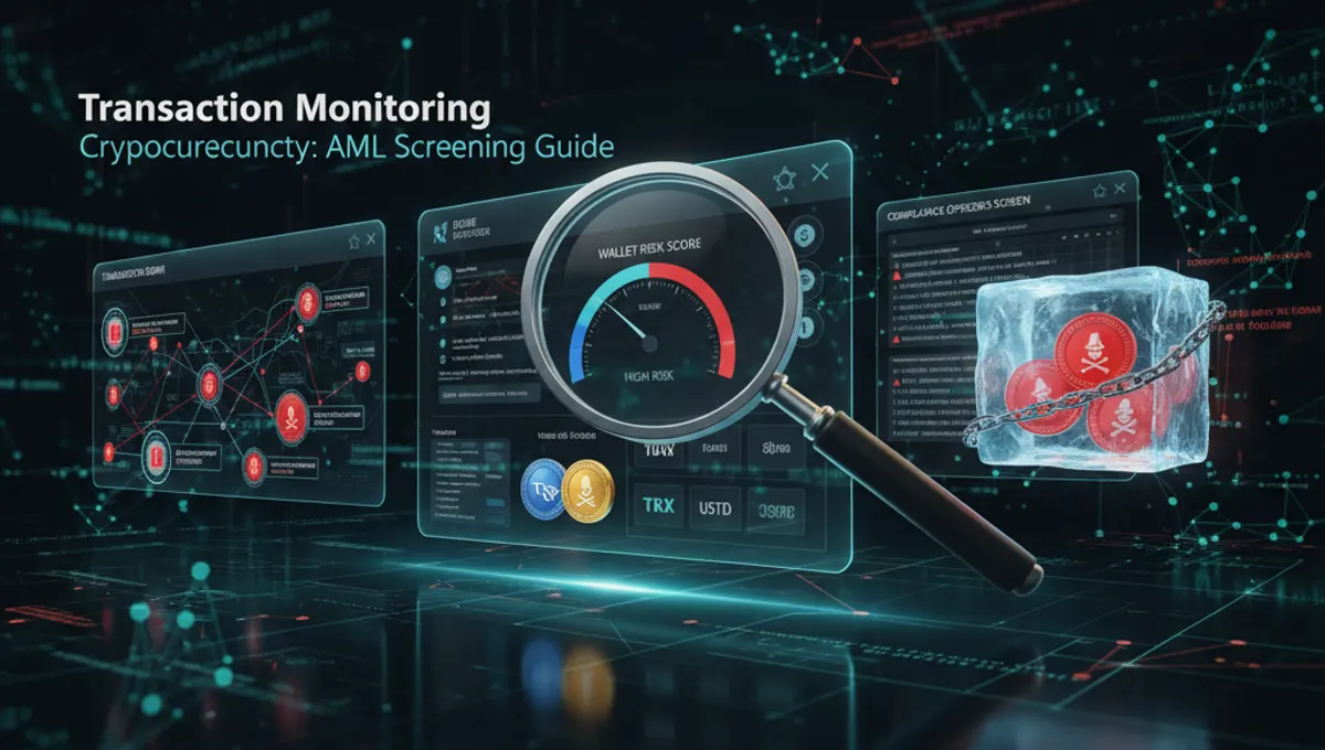 Transaction Monitoring Cryptocurrency: AML Screening Guide